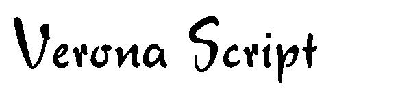 Verona Script字体