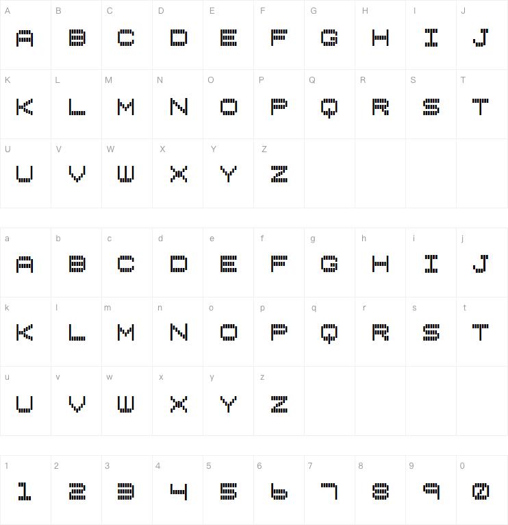 Vertical Tuning字体