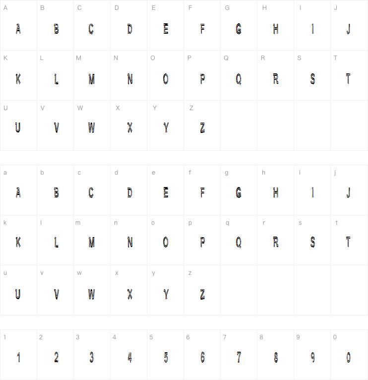 Very Bad Posture字体