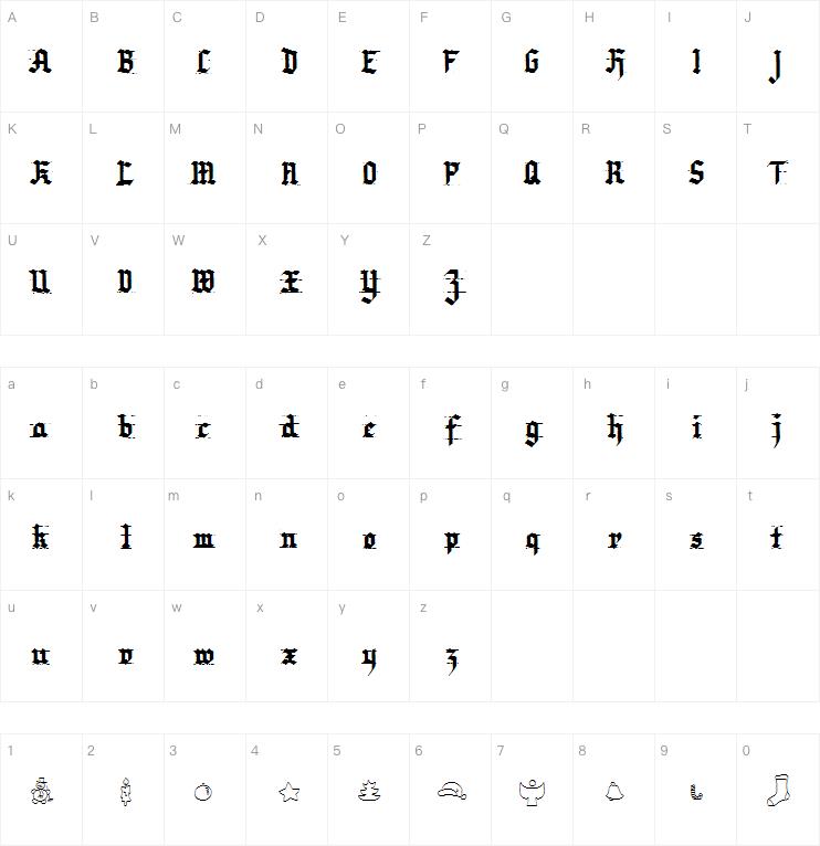 Very Christmess字体