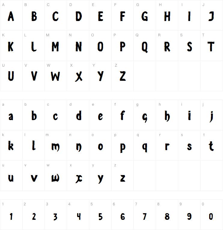 Vestite y Andate!字体