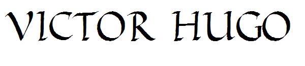 Victor Hugo字体
