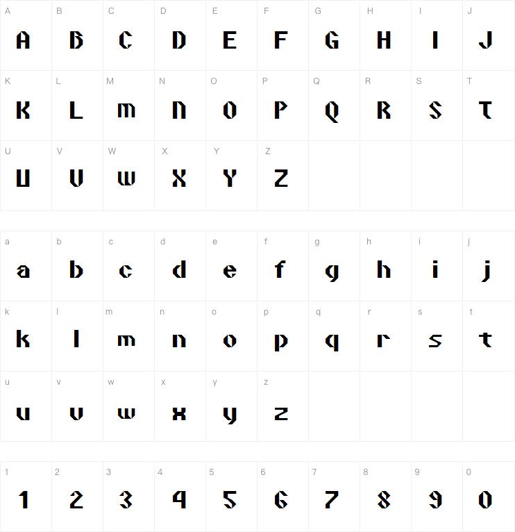 Vipond Angular字体