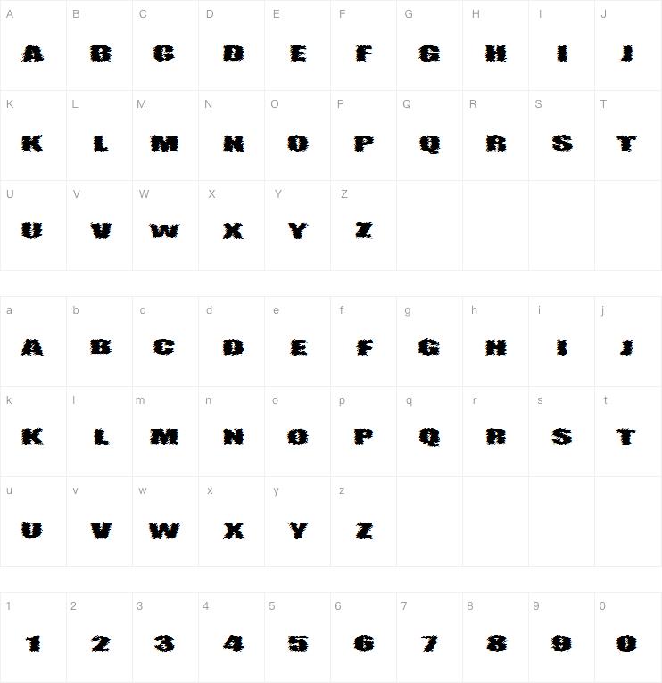 VTC Angora Chik字体