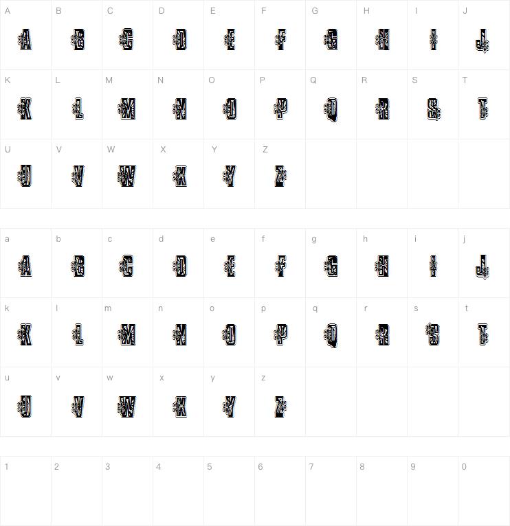 VTKS Low Rider字体