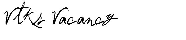 Vtks Vacancy字体