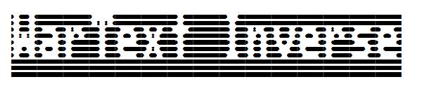 WarText Inverse字体