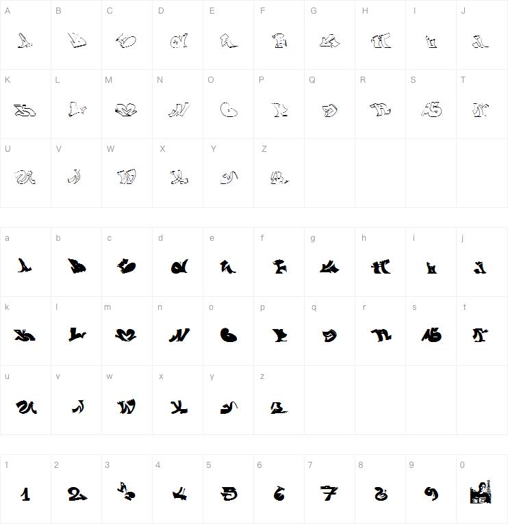 Wassimo Graffiti字体