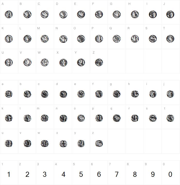 Wieynk Caps Round字体