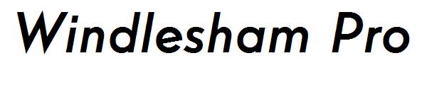 Windlesham Pro字体