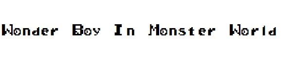Wonder Boy In Monster World