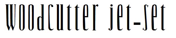 Woodcutter Jet-Set字体