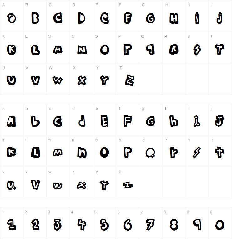 Woodcutter Summer Shadows字体