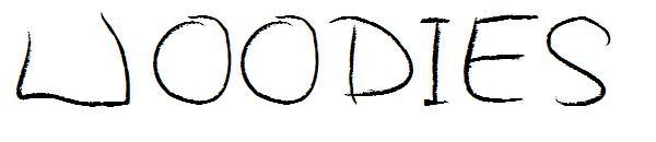 Woodies字体
