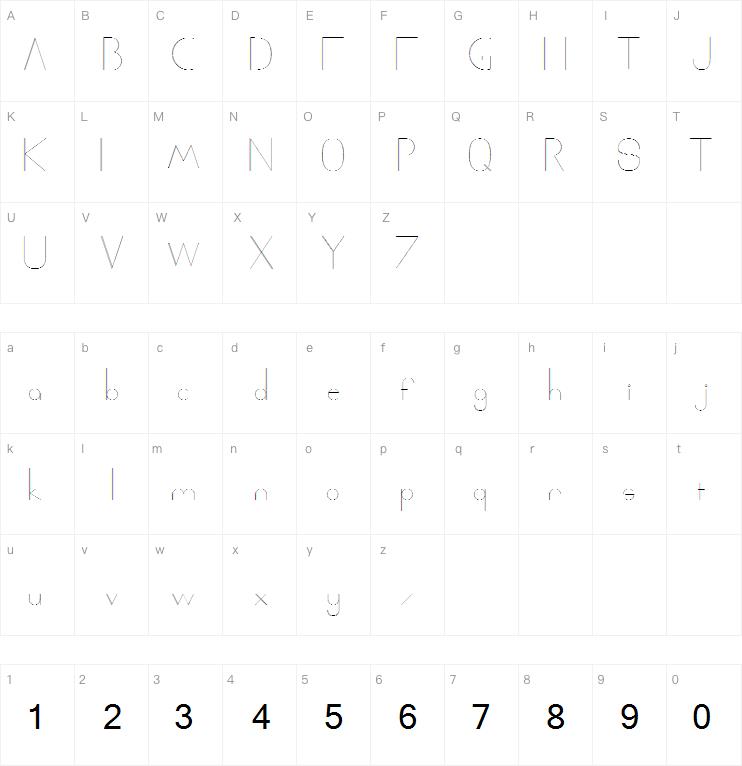 Xack字体