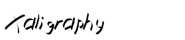 Xaligraphy