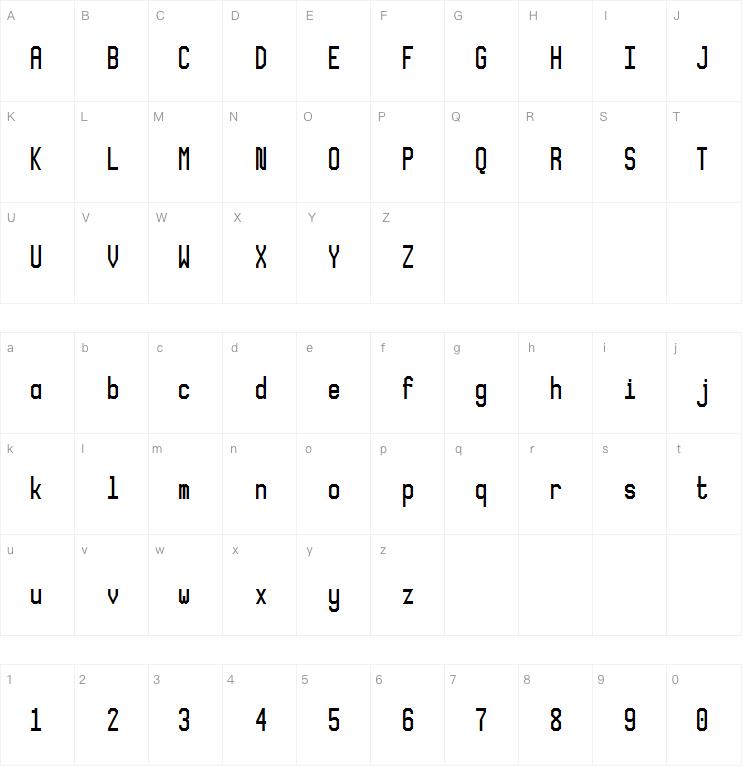 XLMonoAlt字体