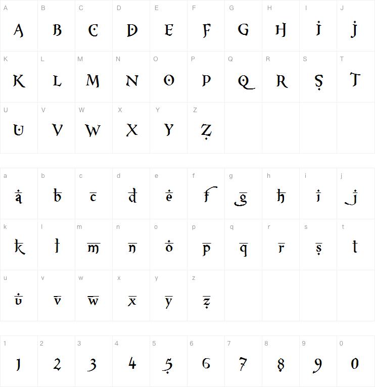 XXII Arabian Onenightstand字体