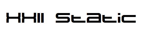 XXII Static字体