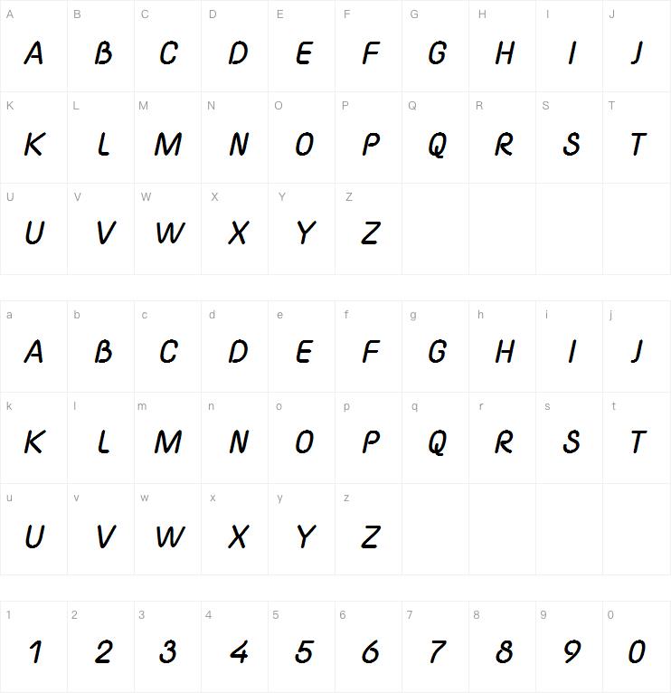 Yaahowu字体