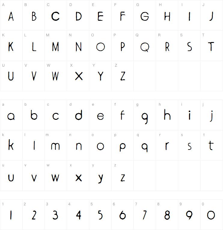 Ympyroity字体