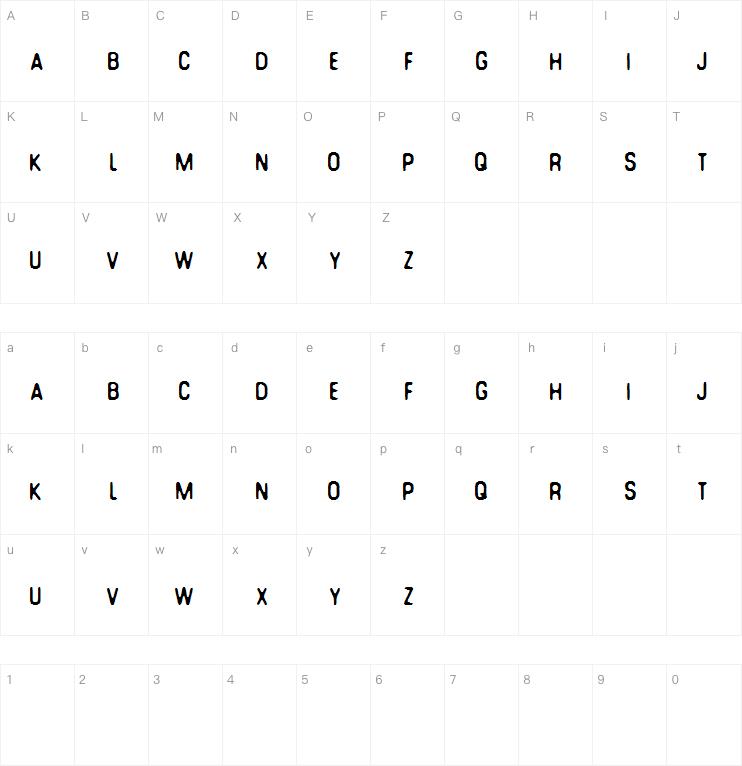 You can make your own font字体