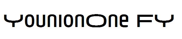 YounionOne FY字体