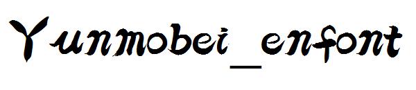 Yunmobei_enfont字体