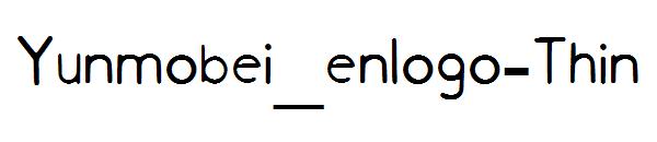 Yunmobei_enlogo-Thin字体