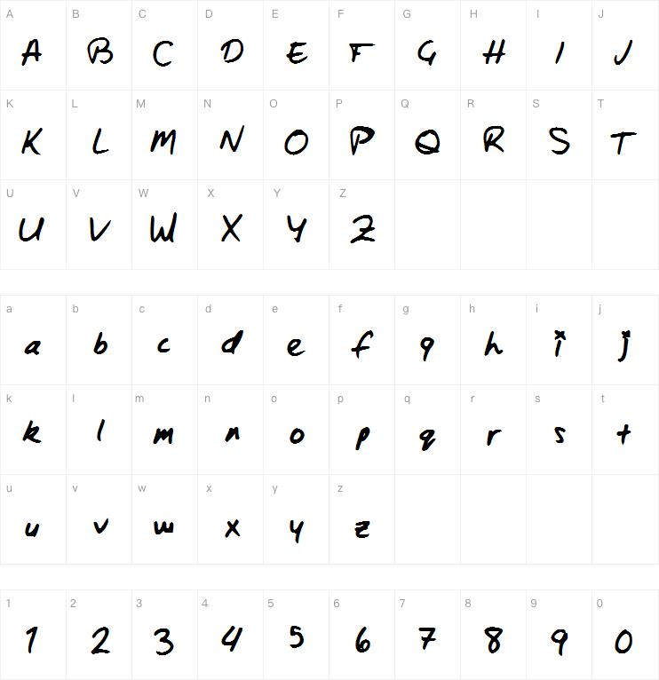 Zachary Binx字体