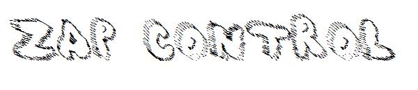 Zap Control字体