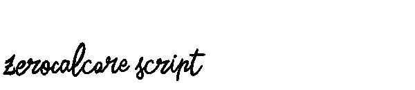 Zerocalcare Script字体