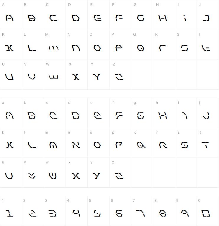 Zeta Sentry字体