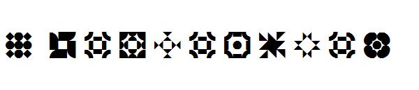 5 Geomedings字体