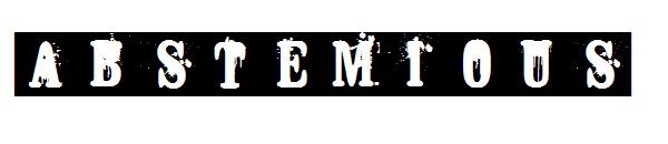 Abstemious字体
