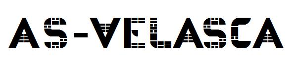 As-Velasca字体