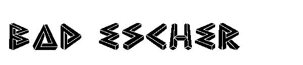Bad Escher字体