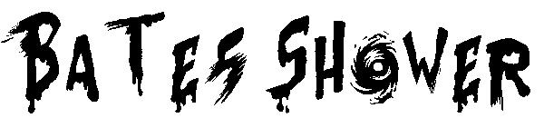 Bates Shower字体