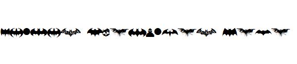 Batman Evolution Logo字体