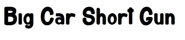Big Car Short Gun字体