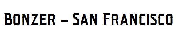 Bonzer - San Francisco字体