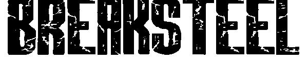 Breaksteel字体