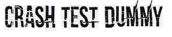 Crash test dummy字体