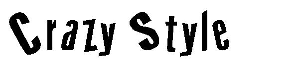 Crazy Style字体
