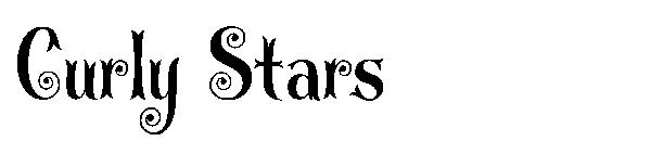 Curly Stars字体