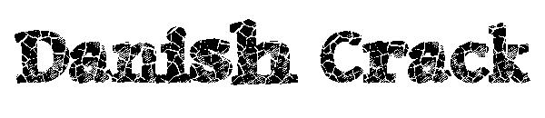 Danish Crack字体