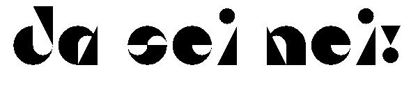 Da Sei Nei!字体