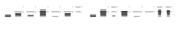 Decibel Dingbats字体