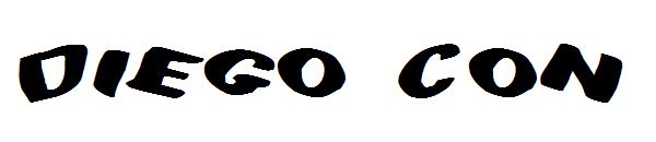 Diego Con字体