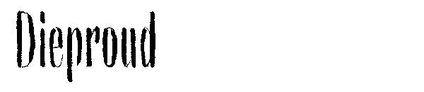 Dieproud字体